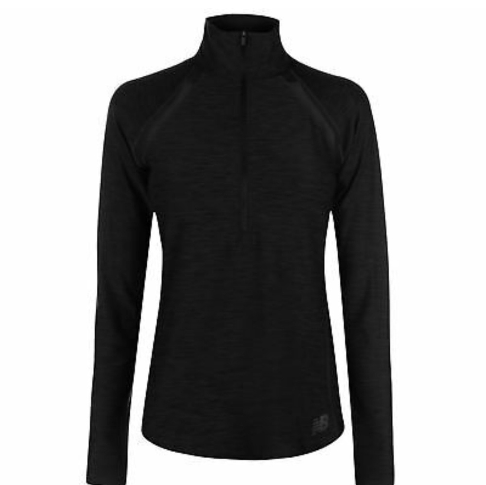 Black New Balance Quarter Zip